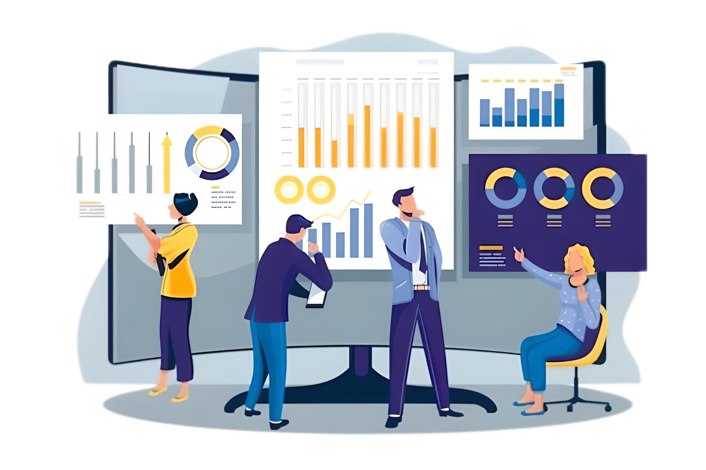 Illustration: financial chaos to organised finance