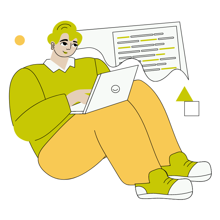 Team meeting and financial charts