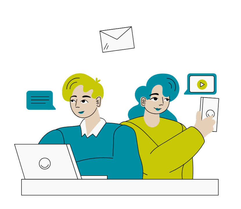 Clients collaborating with Finanza consultants